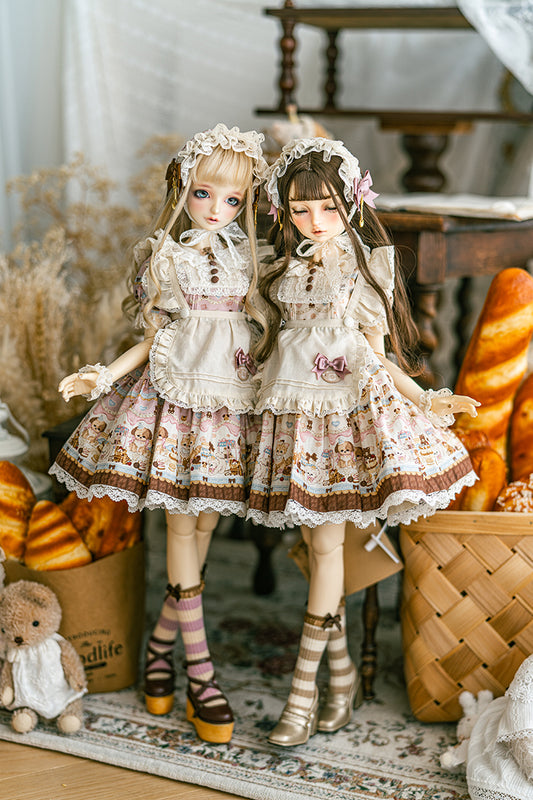 【SD/DD~SD16girl】 chocolate factory one-piece set