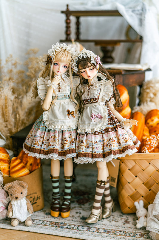 【SD/DD~SD16girl】 chocolate factory one-piece set
