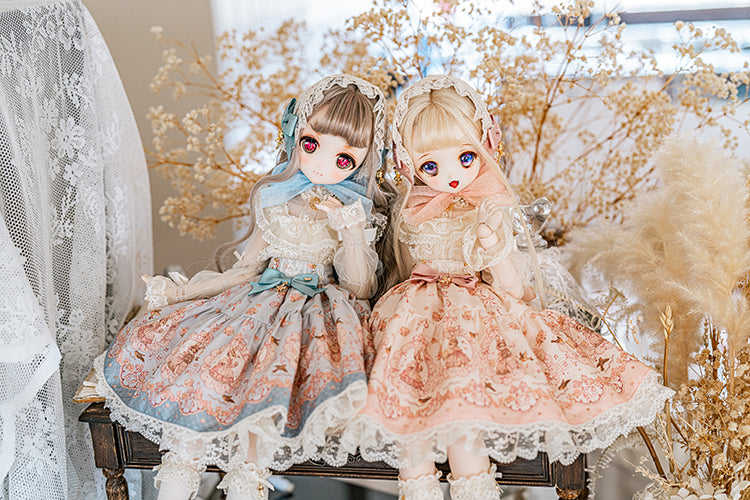 【SDM/MDD】 ribbon rabbit skirt set