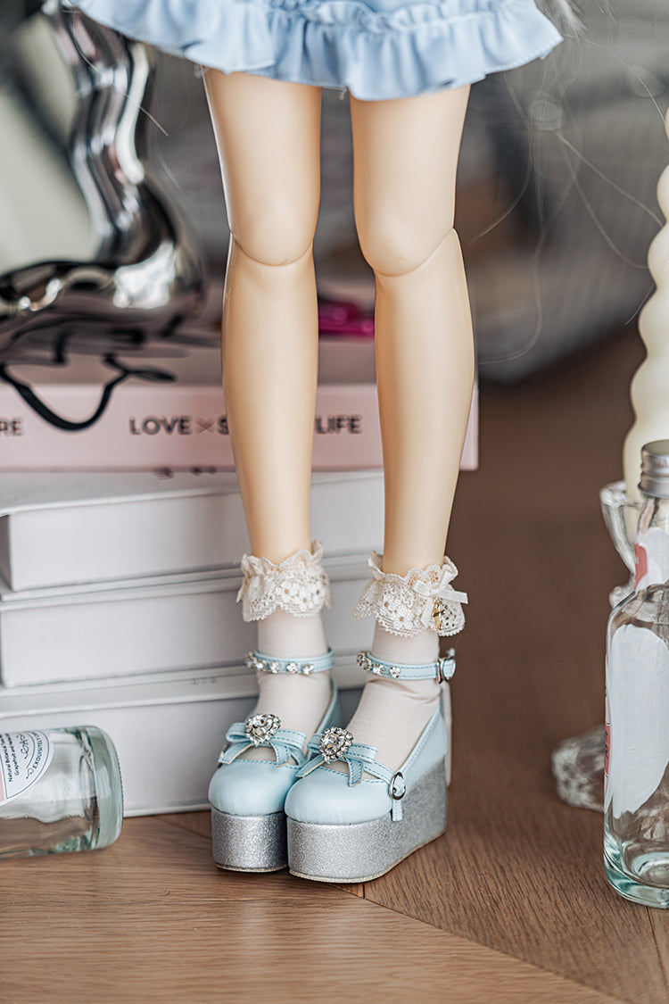 【1/3girl movable legs＆DD】Sweet Devil platform shoes