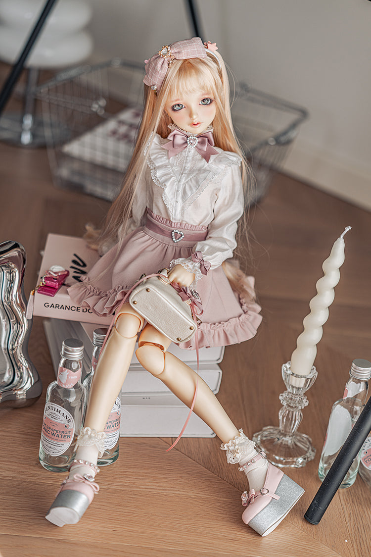 【1/3girl movable legs＆DD】Sweet Devil platform shoes