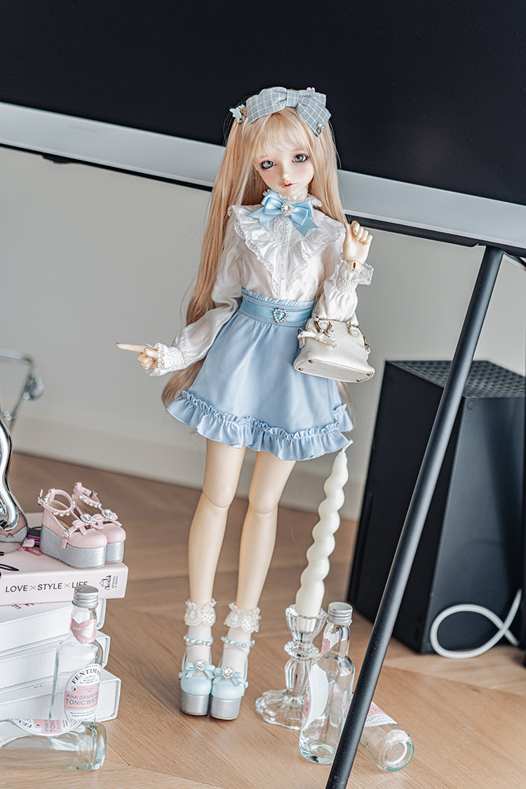 【1/3girl movable legs＆DD】Sweet Devil platform shoes