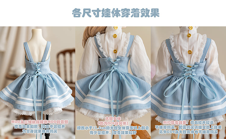 【1/4 doll】 Melody Academy jump skirt set short ver.