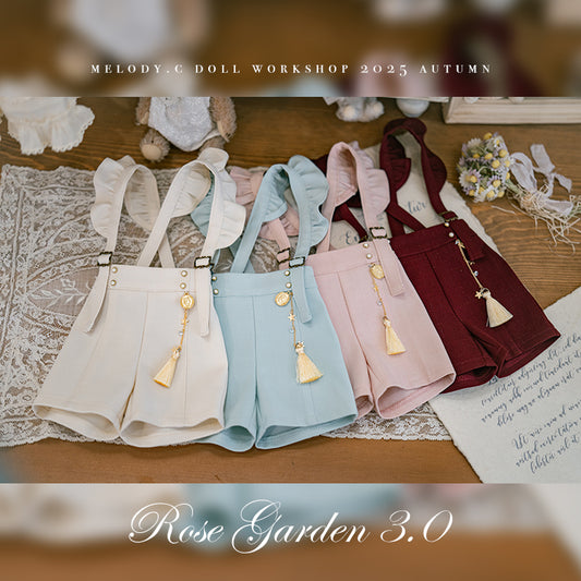 【SD13~SD17boy】 rose garden 3.0 suspender short pants
