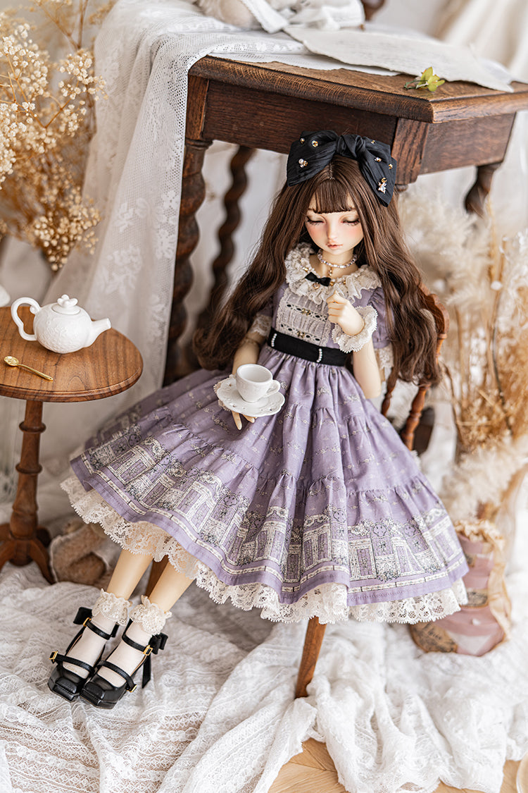 【SD/DD~SD16girl】 dreaming garden one-piece set