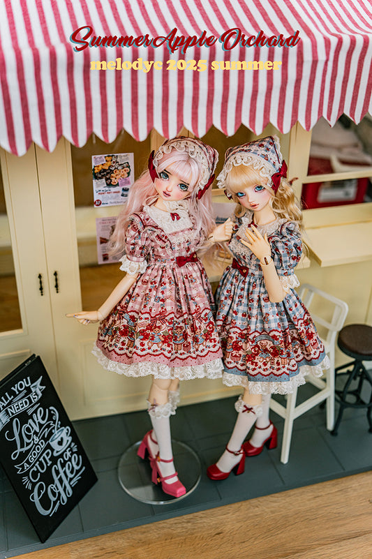 【SD13/DD/SDgr girl】 Summer Apple Orchard one-piece set