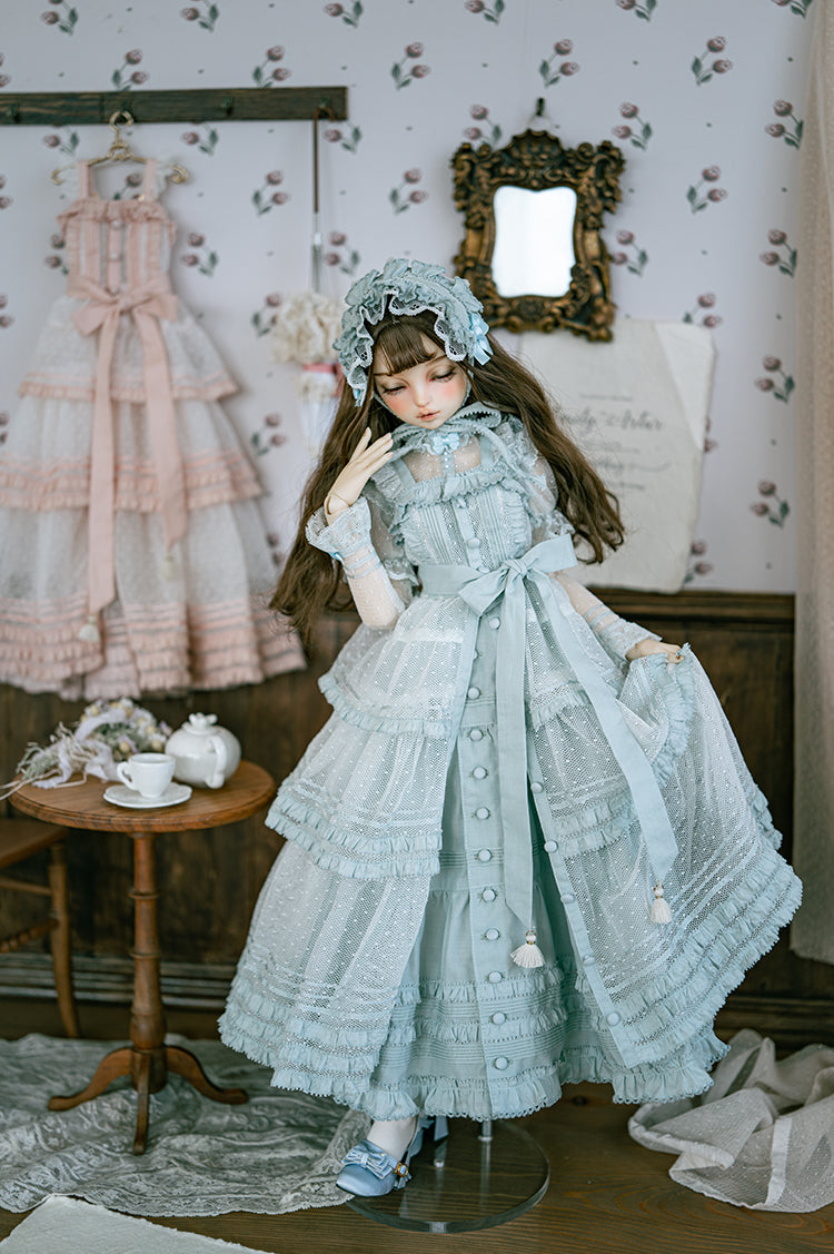 【SD/DD~SD16girl】 afternoon tea2.0 jumpskirt set