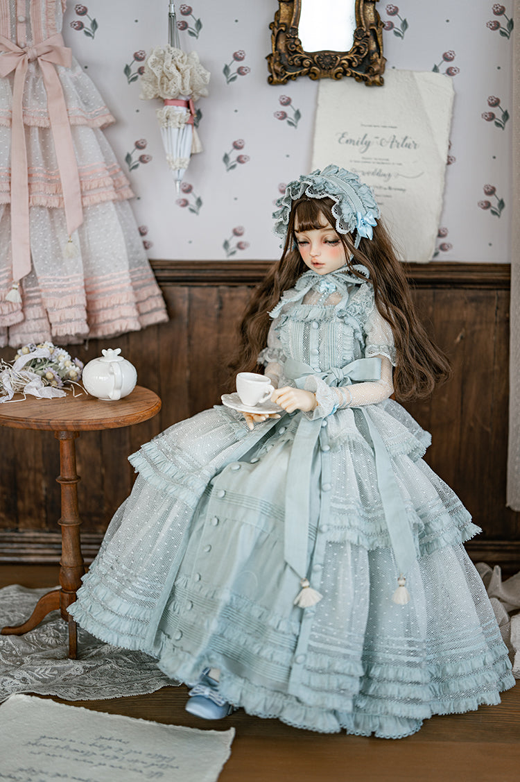 【SD/DD~SD16girl】 afternoon tea2.0 jumpskirt set