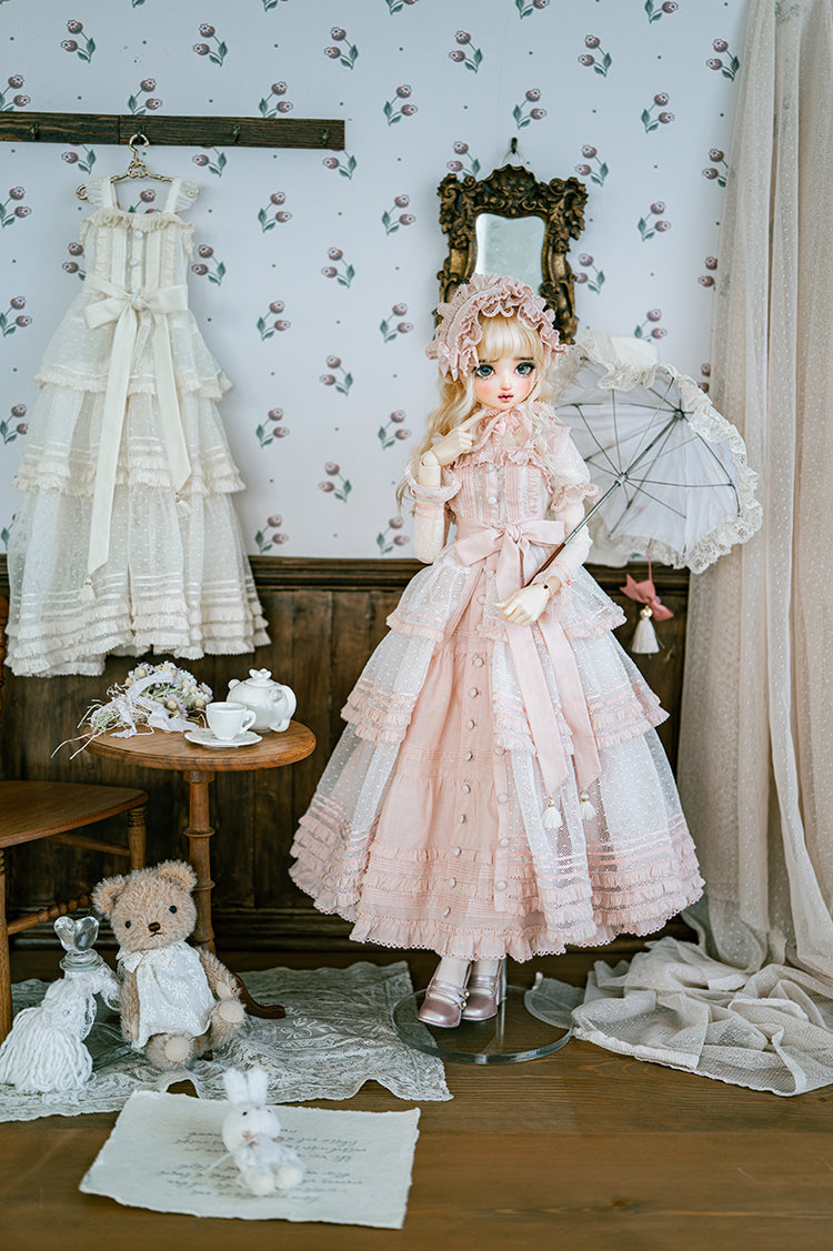 【SD/DD~SD16girl】 afternoon tea2.0 jumpskirt set