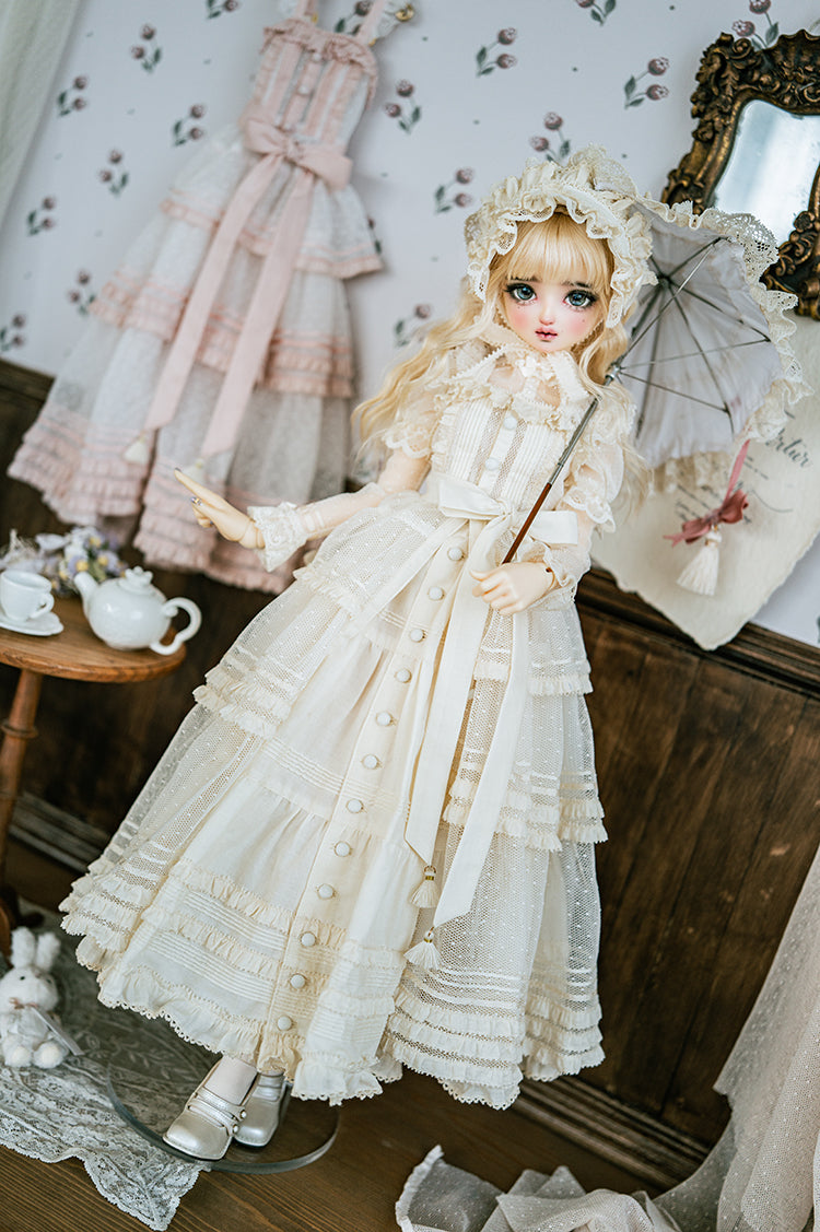 【SD/DD~SD16girl】 afternoon tea2.0 jumpskirt set