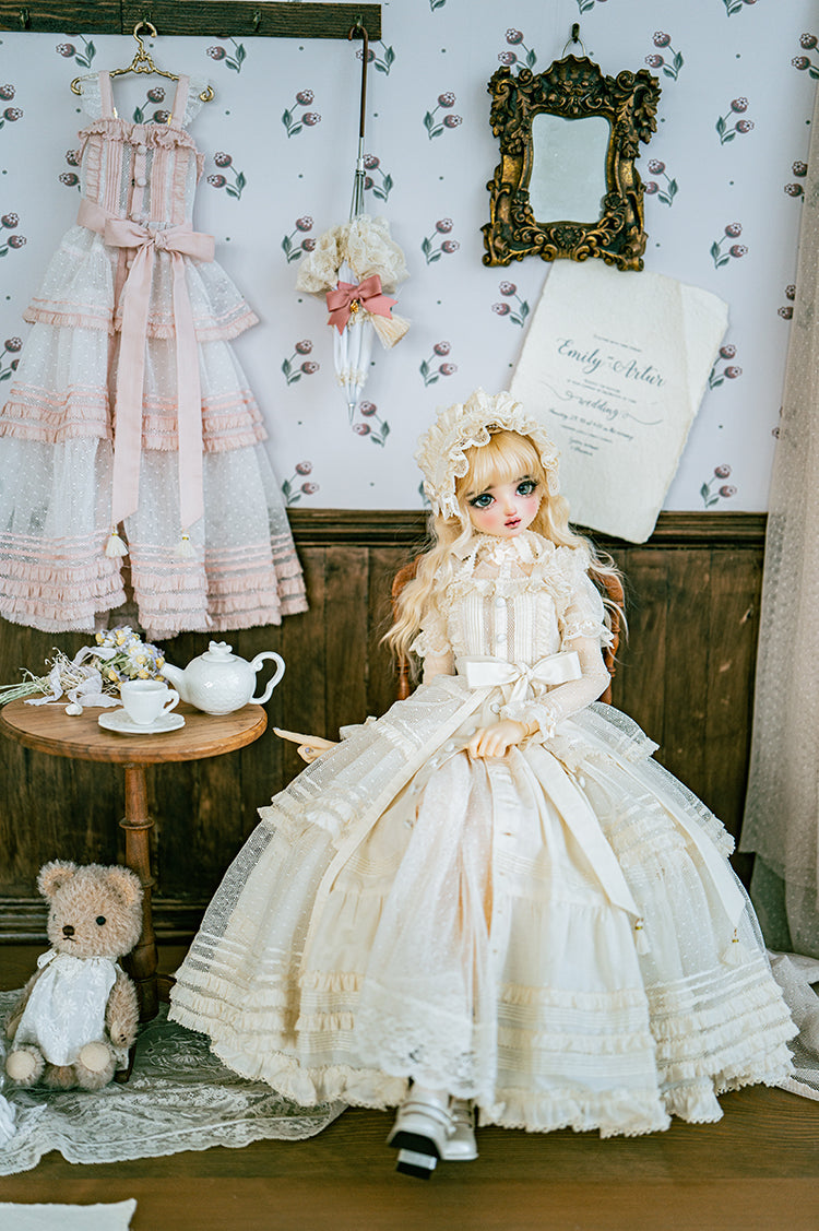【SD/DD~SD16girl】 afternoon tea2.0 jumpskirt set