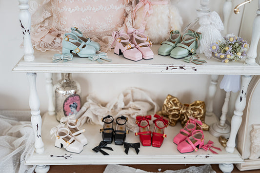 【1/4 doll moveable foot/MDD】Mary Jane Shoes 4.0