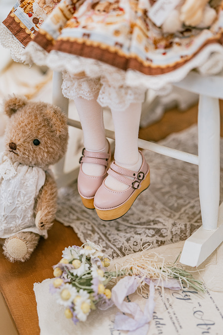 【SDM/MDD】Two Belt Platform lolita Shoes