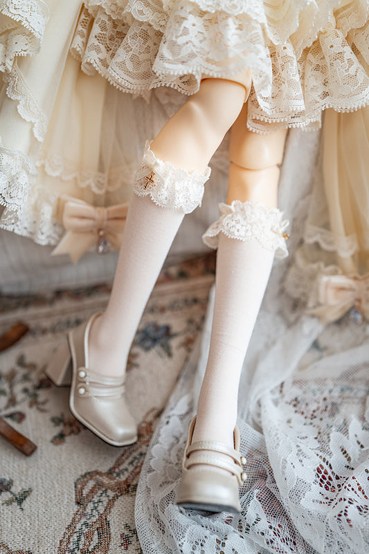 【SDM~SD/DD】Glass Doll long socks