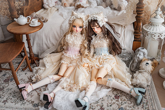 【SD/DD~SDgr girl】Glass Doll drawers set