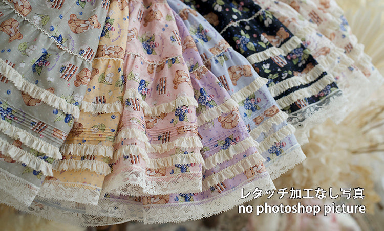 【SD/DD~SD16girl】 Berry Bear one-piece set