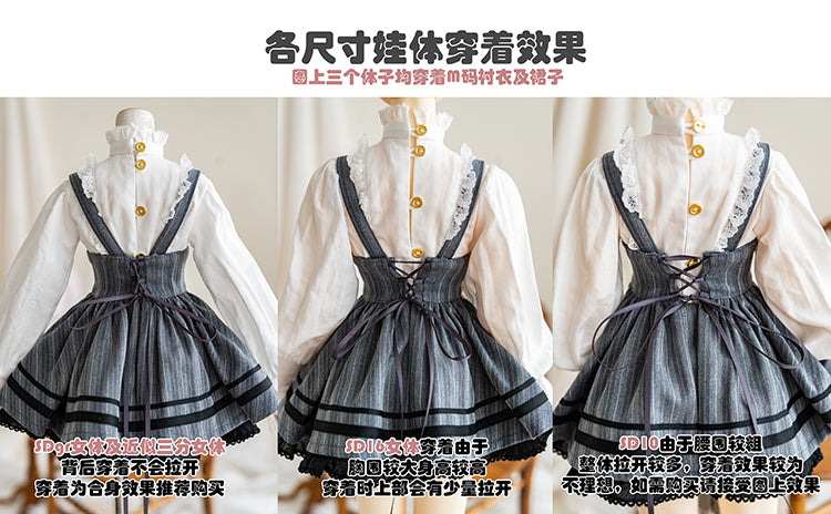 【1/3girl】 Melody Academy jump skirt set short ver.