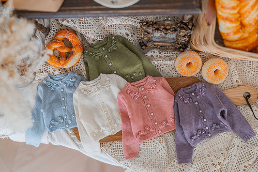 【SD/DD~SD16girl】 Afternoon tea flower sweater