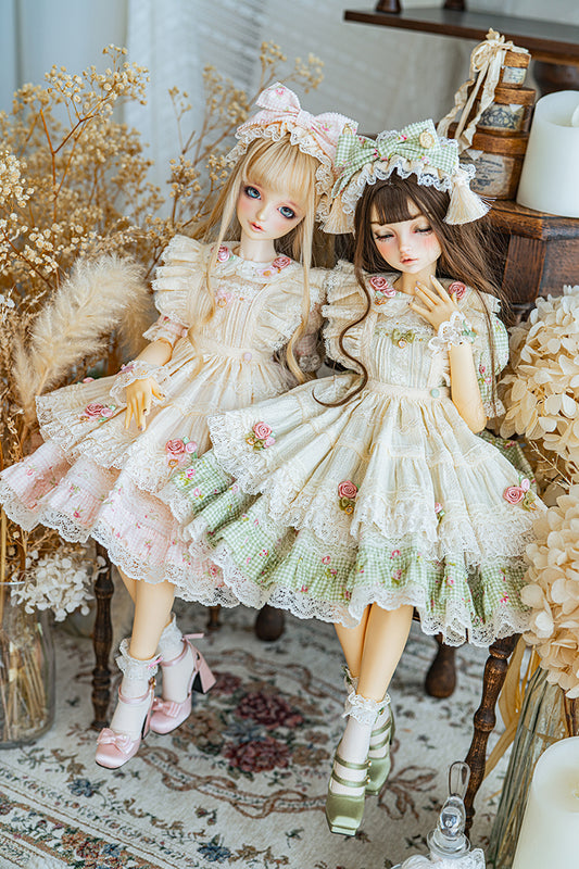 【SD/DD~SD16girl】 rose garden ver.2 one-piece set