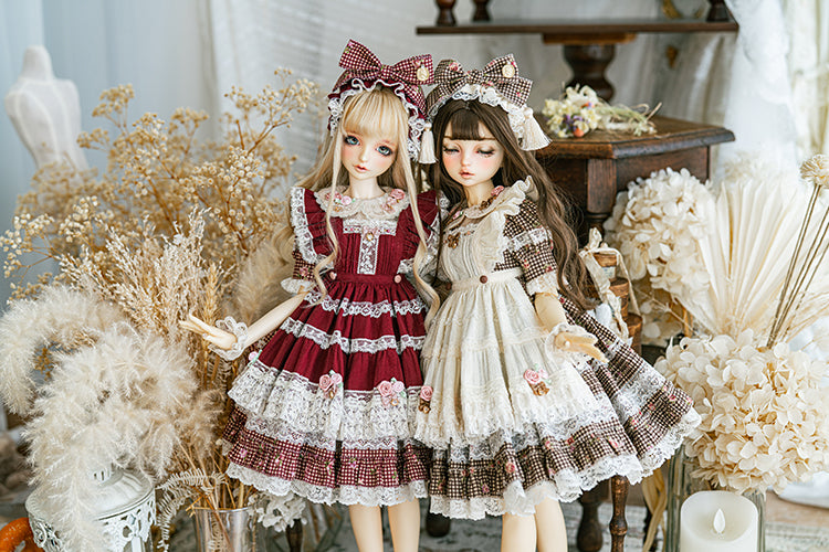 【SD/DD~SD16girl】 rose garden ver.2 one-piece set