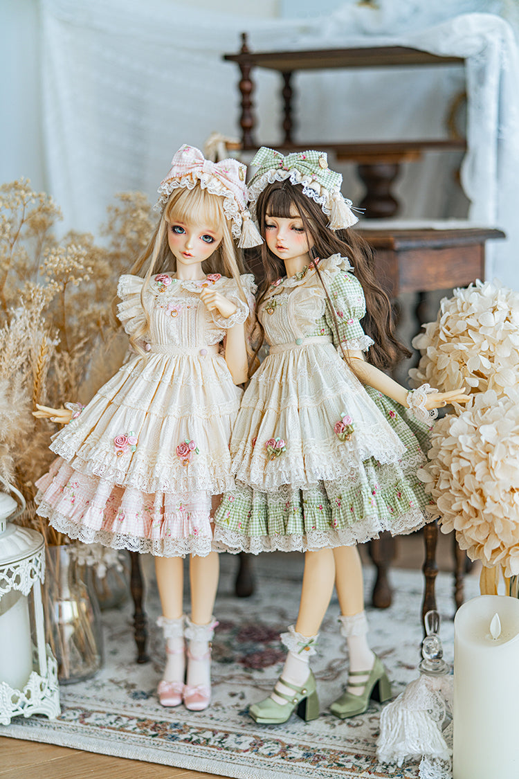 【SD/DD~SD16girl】 rose garden ver.2 one-piece set