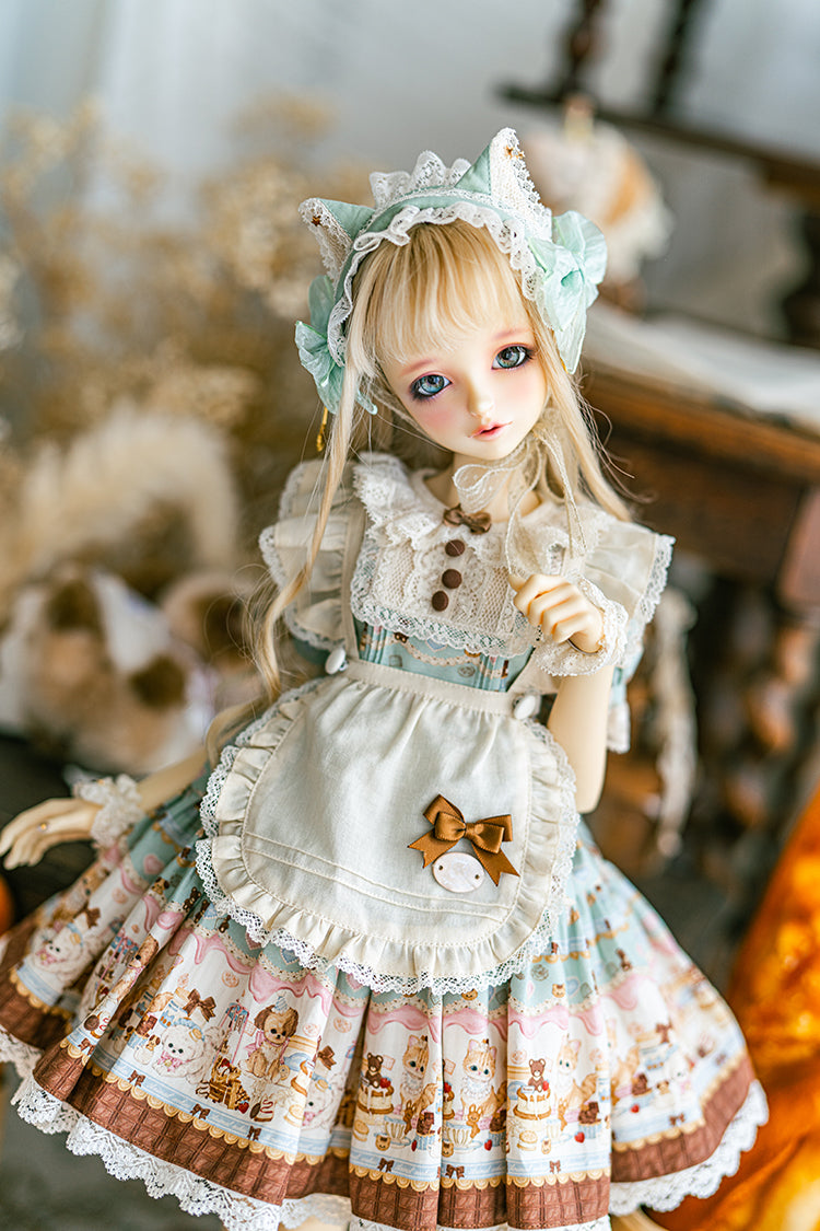 【SDM~SD/DD】 chocolate factory cat hair band