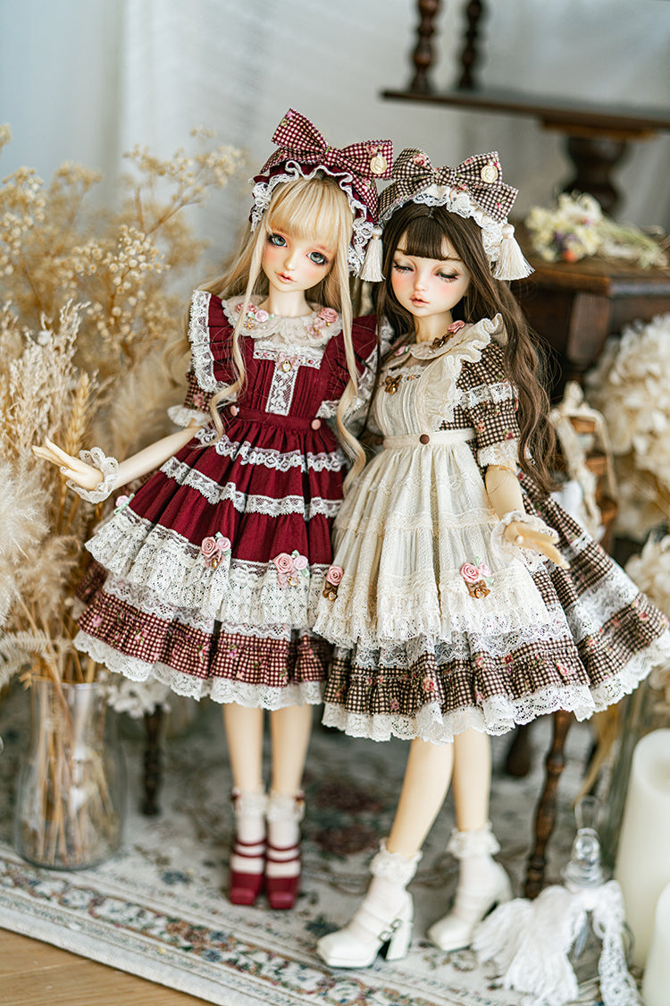 【SD/DD~SD16girl】 rose garden ver.2 one-piece set