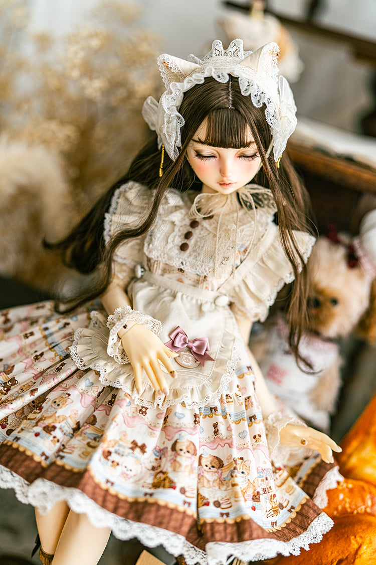 【SDM~SD/DD】 chocolate factory cat hair band