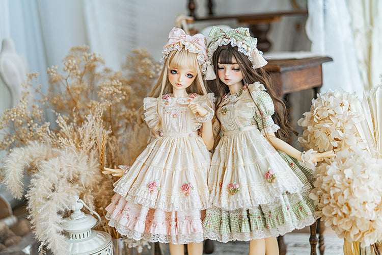 【SD/DD~SD16girl】 rose garden ver.2 one-piece set