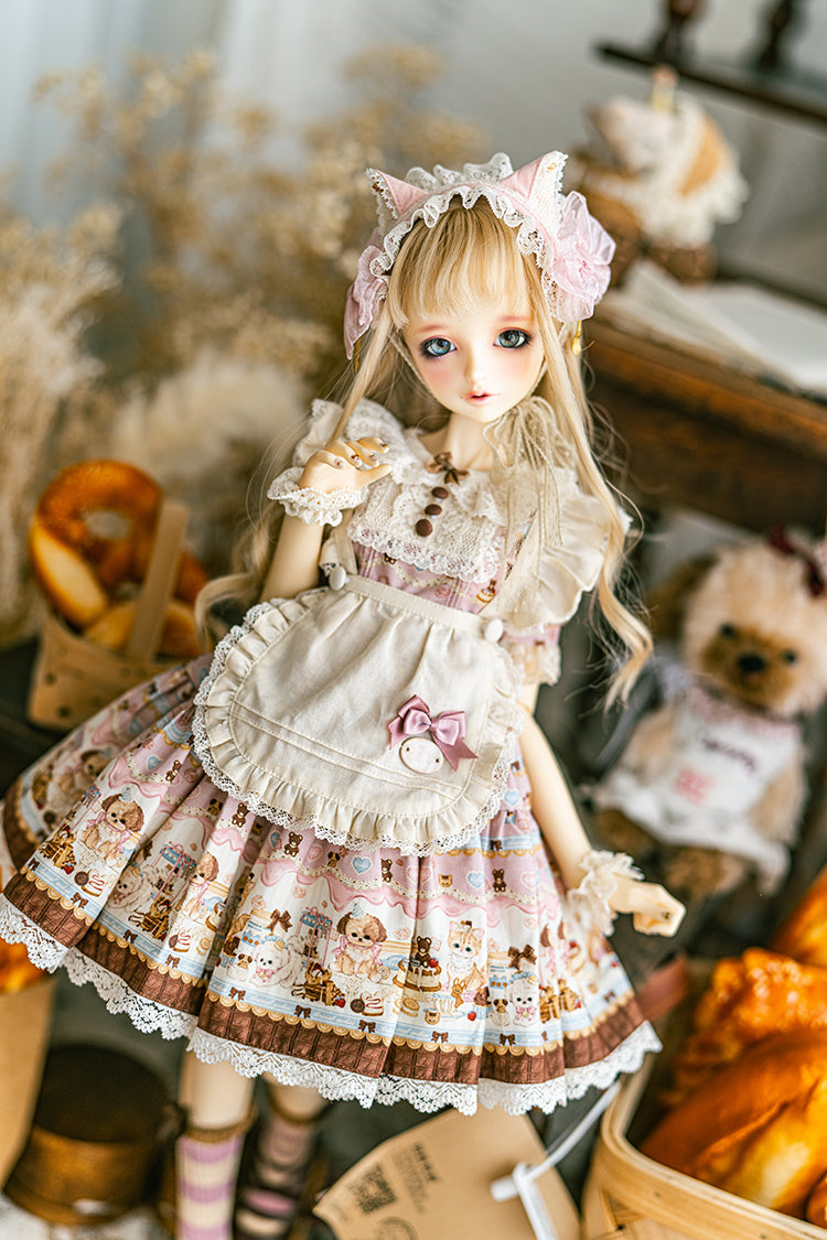 【SDM~SD/DD】 chocolate factory cat hair band