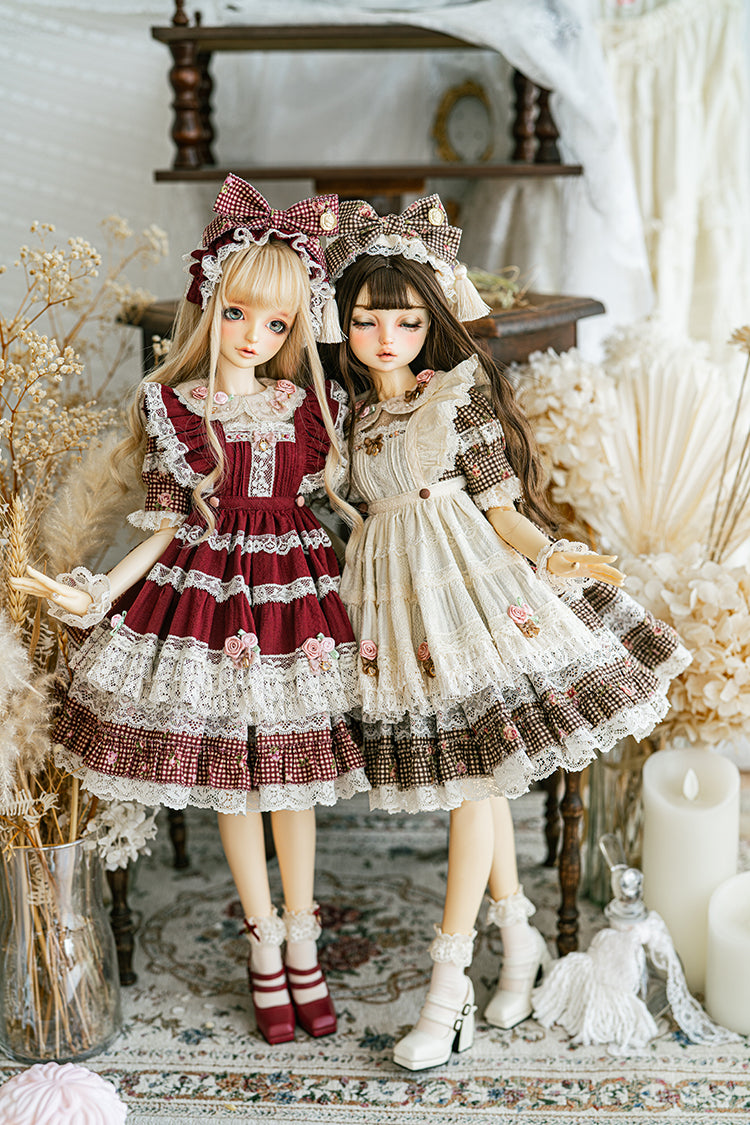 【SD/DD~SD16girl】 rose garden ver.2 one-piece set