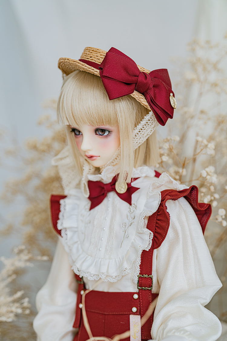 SDM~SD/DD】 Rose Garden straw hat – Doll Workshop MELODY.C