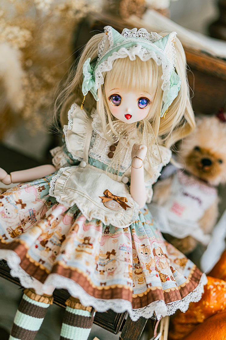 【SDM~SD/DD】 chocolate factory cat hair band