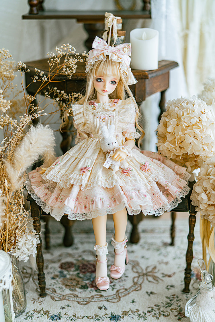 【SD/DD~SD16girl】 rose garden ver.2 one-piece set