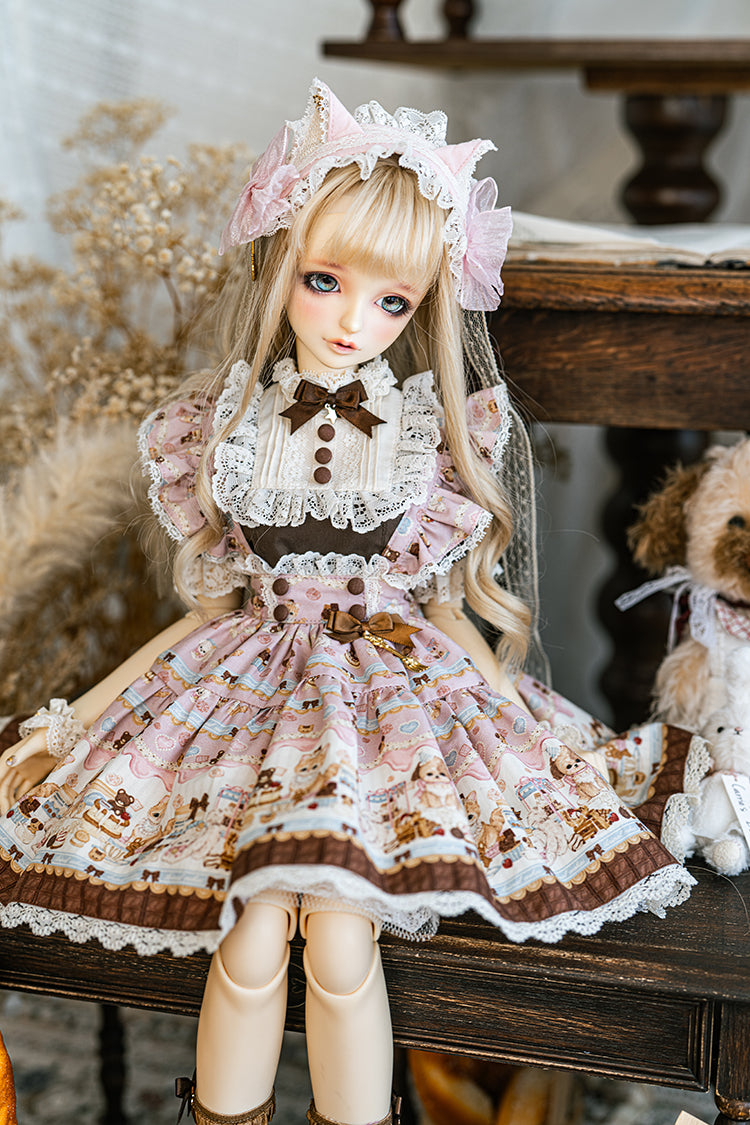 【SDM~SD/DD】 chocolate factory cat hair band