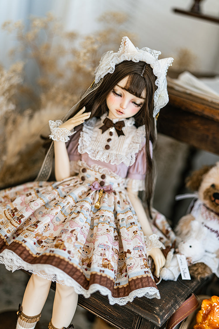 【SDM~SD/DD】 chocolate factory cat hair band