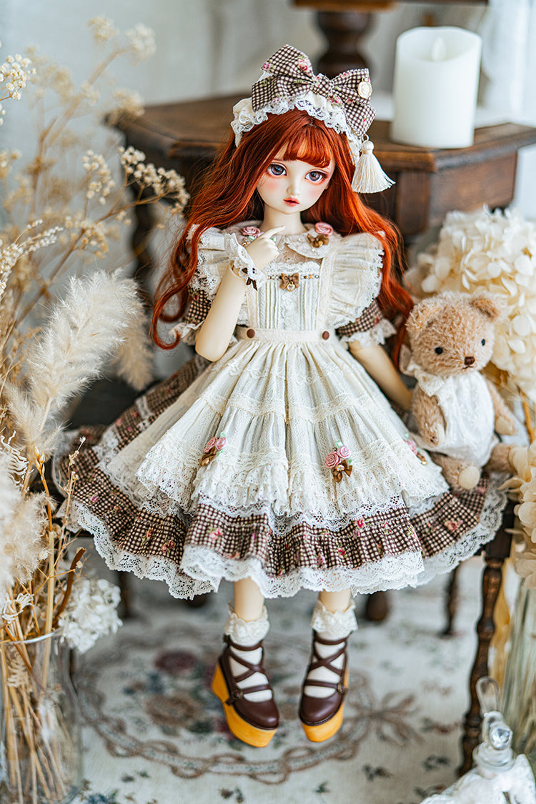 【SD/DD~SD16girl】 rose garden ver.2 one-piece set