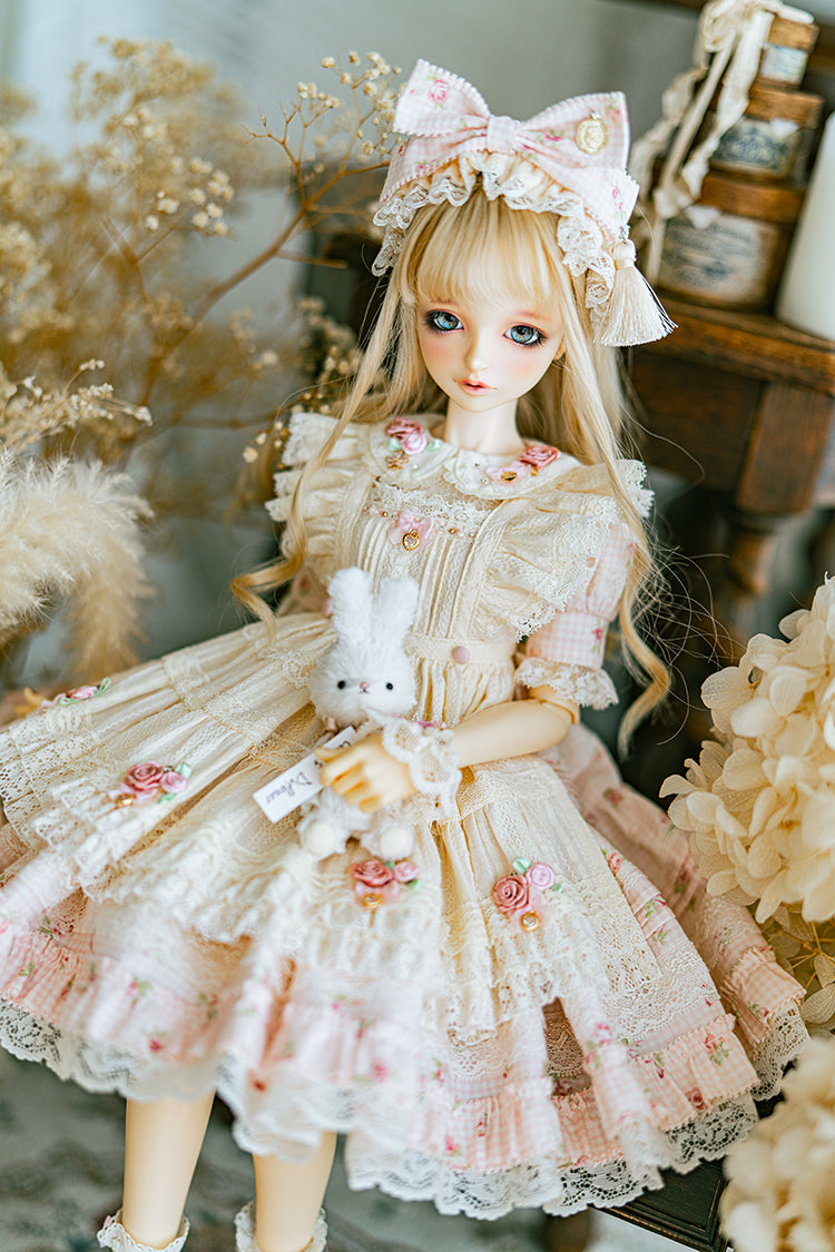 【SD/DD~SD16girl】 rose garden ver.2 one-piece set