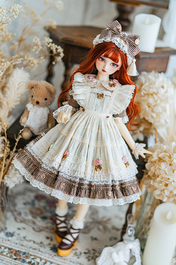 【SD/DD~SD16girl】 rose garden ver.2 one-piece set