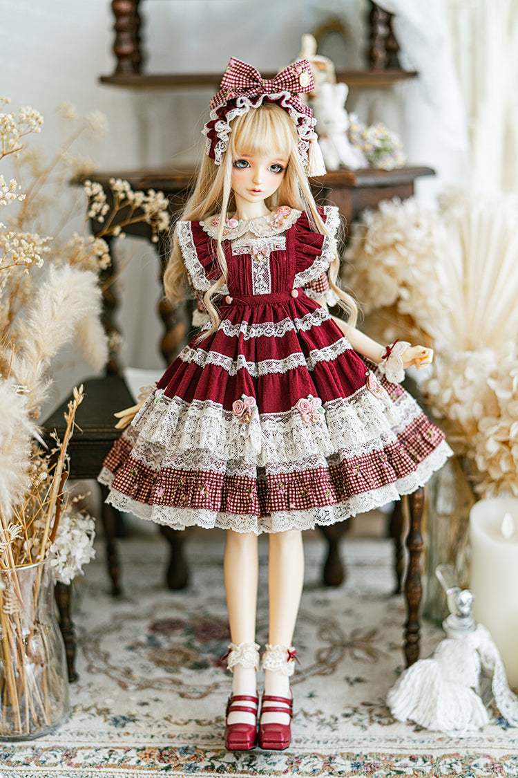 【SD/DD~SD16girl】 rose garden ver.2 one-piece set