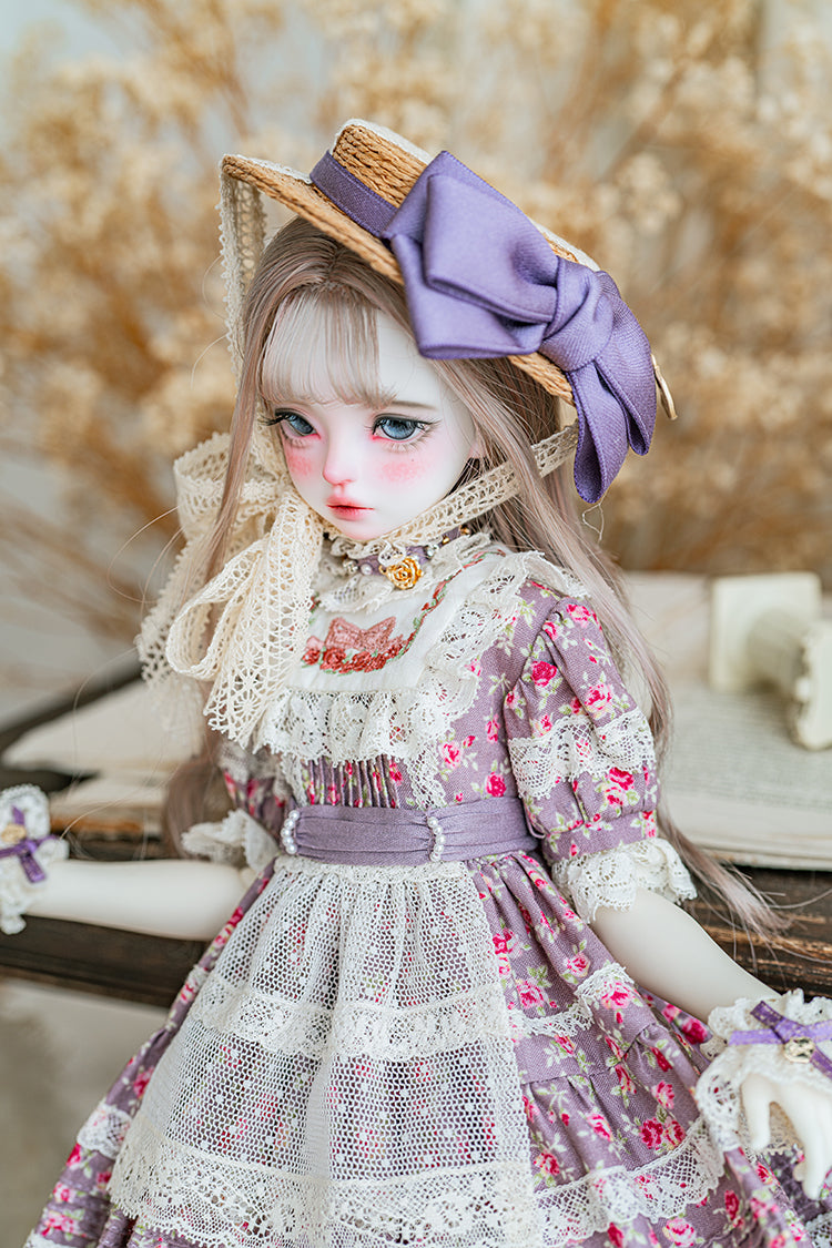 SDM~SD/DD】 Rose Garden straw hat – Doll Workshop MELODY.C