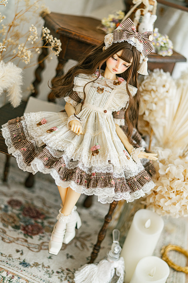 【SD/DD~SD16girl】 rose garden ver.2 one-piece set