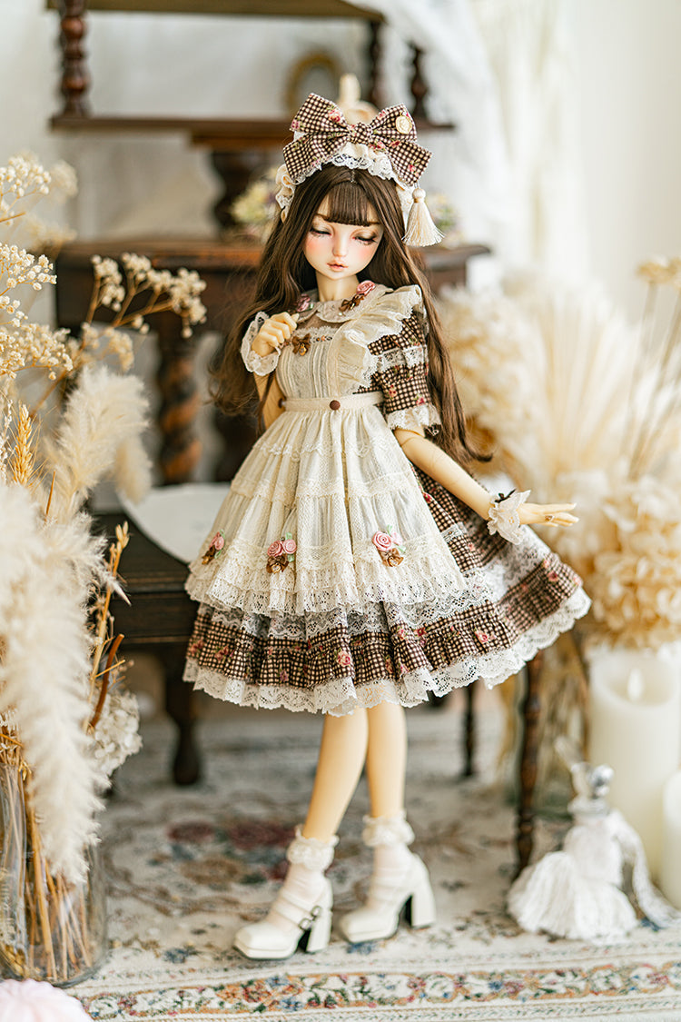 【SD/DD~SD16girl】 rose garden ver.2 one-piece set