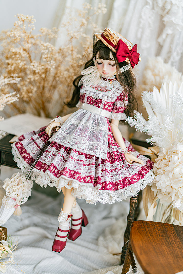 SDM~SD/DD】 Rose Garden straw hat – Doll Workshop MELODY.C