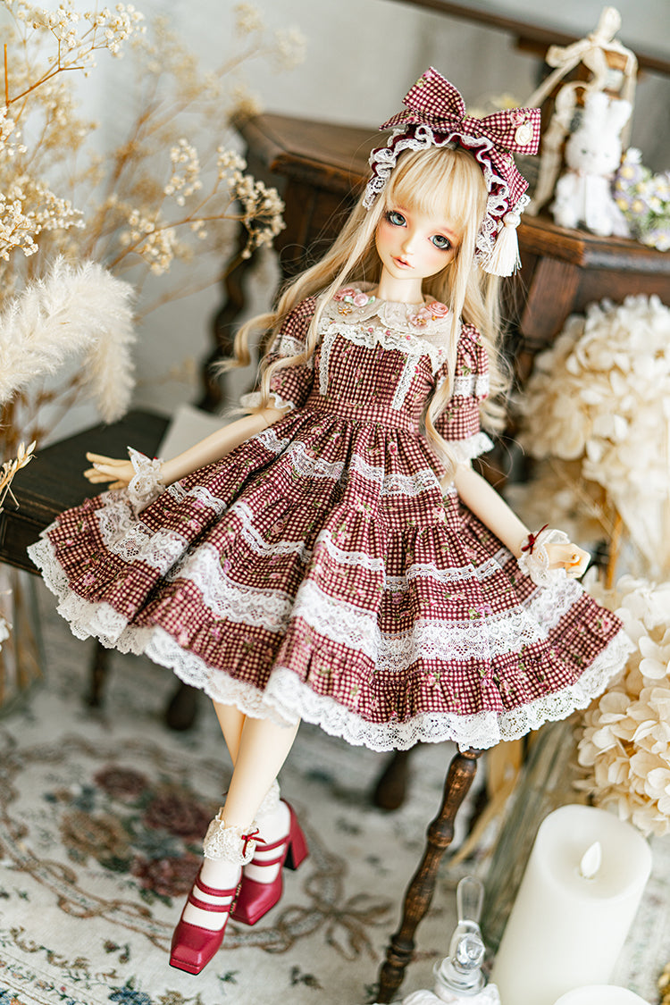 【SD/DD~SD16girl】 rose garden ver.2 one-piece set