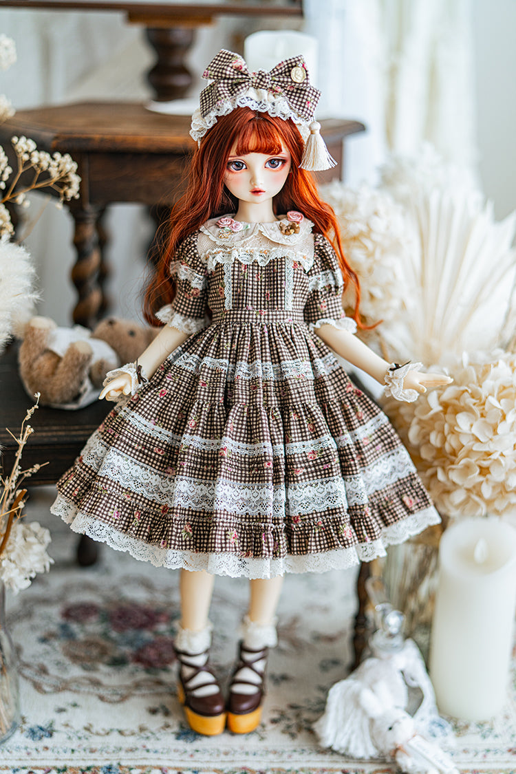 【SD/DD~SD16girl】 rose garden ver.2 one-piece set