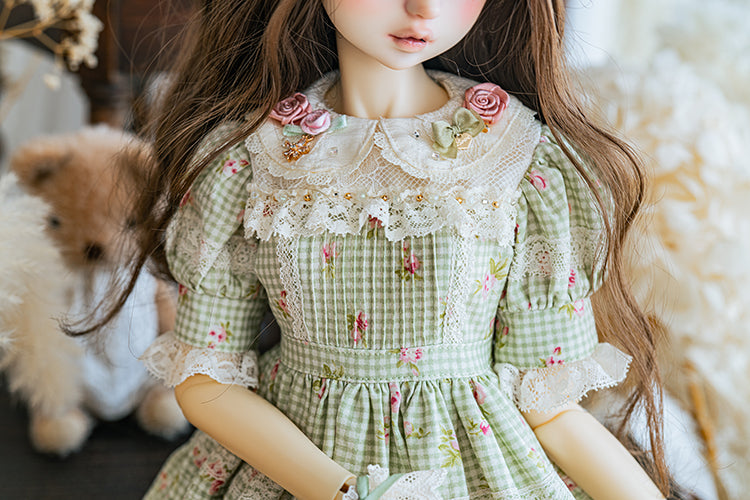 【SD/DD~SD16girl】 rose garden ver.2 one-piece set