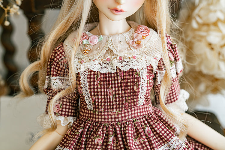 【SD/DD~SD16girl】 rose garden ver.2 one-piece set