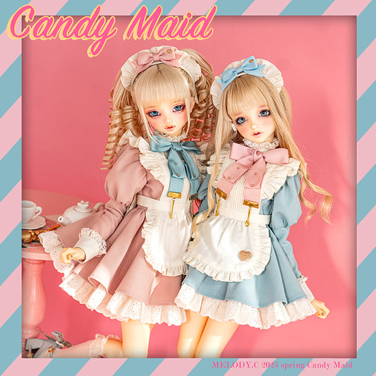 【SD/DD~SD16girl】 Candy Maid one-piece set short ver.