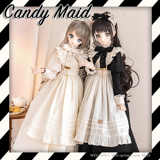 【SD/DD~SD16girl】 Candy Maid one-piece set long ver.